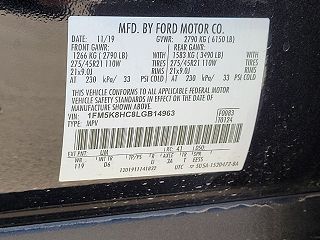 2020 Ford Explorer Platinum 1FM5K8HC8LGB14963 in Laramie, WY 24
