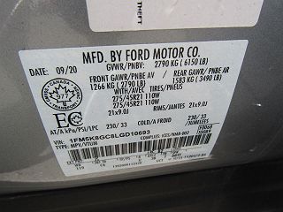 2020 Ford Explorer ST 1FM5K8GC8LGD10693 in Troy, NY 22
