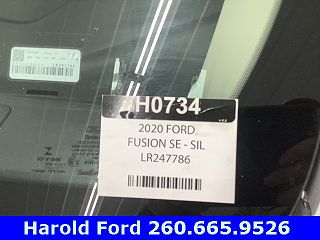 2020 Ford Fusion SE 3FA6P0HD4LR247786 in Angola, IN 4
