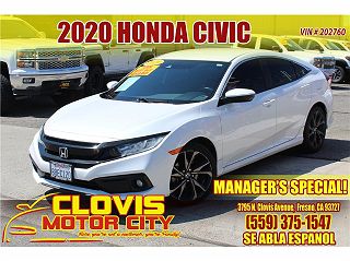 2020 Honda Civic Sport 19XFC2F85LE202760 in Fresno, CA