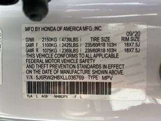 2020 Honda CR-V EXL 5J6RW2H8XLL036769 in Brooklyn, NY 26