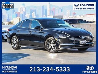 2020 Hyundai Sonata Blue KMHL24JJ1LA010455 in Los Angeles, CA 1