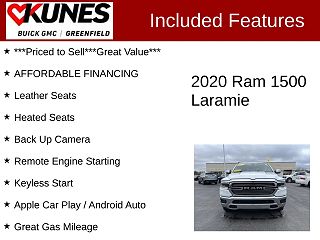 2020 Ram 1500 Laramie 1C6SRFJTXLN394292 in Milwaukee, WI 2
