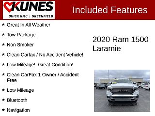 2020 Ram 1500 Laramie 1C6SRFJTXLN394292 in Milwaukee, WI 3