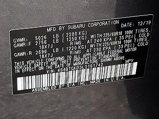 2020 Subaru Outback Onyx Edition 4S4BTGKD3L3161742 in Springfield, NJ 24