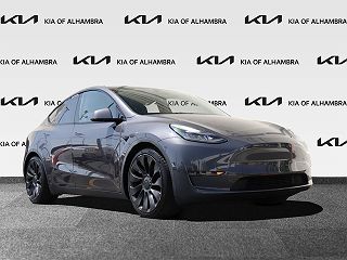2020 Tesla Model Y Performance VIN: 5YJYGDEF1LF057204