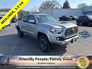 2020 Toyota Tacoma TRD Sport 5TFCZ5AN8LX231007 in Old Saybrook, CT 1