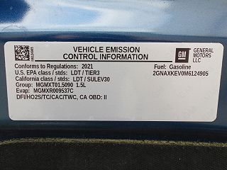 2021 Chevrolet Equinox LT 2GNAXKEV0M6124905 in Dewitt, MI 10