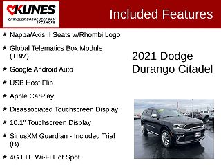 2021 Dodge Durango Citadel 1C4RDJEG1MC578264 in Sycamore, IL 3