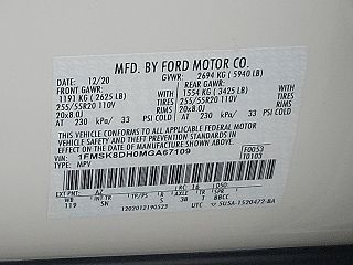 2021 Ford Explorer XLT 1FMSK8DH0MGA67109 in Newtown, PA 29