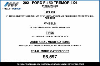 2021 Ford F-150 Tremor 1FTEW1E89MFC67519 in Tucson, AZ 2