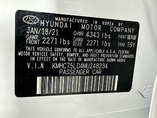 2021 Hyundai Ioniq SEL KMHC75LD4MU248234 in Saint James, NY 17