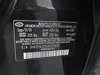 2021 Hyundai Sonata Limited Edition 5NPEH4J23MH073670 in Goshen, NY 4