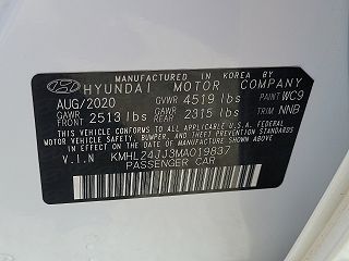 2021 Hyundai Sonata Blue KMHL24JJ3MA019837 in Scranton, PA 25