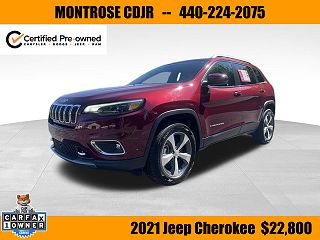 2021 Jeep Cherokee Limited Edition 1C4PJMDX6MD121804 in Kingsville, OH 1