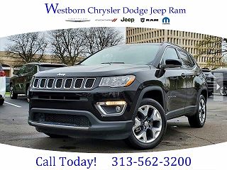 2021 Jeep Compass Limited Edition 3C4NJDCB0MT541503 in Dearborn, MI