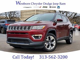 2021 Jeep Compass Limited Edition VIN: 3C4NJDCB6MT538167
