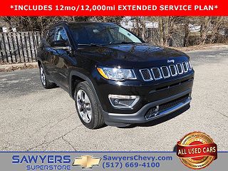2021 Jeep Compass Limited Edition VIN: 3C4NJDCB3MT555007