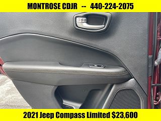 2021 Jeep Compass Limited Edition 3C4NJDCB9MT547042 in Kingsville, OH 22