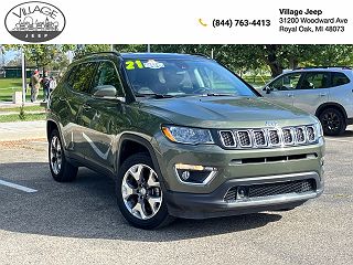 2021 Jeep Compass Limited Edition 3C4NJDCB1MT536357 in Royal Oak, MI 1