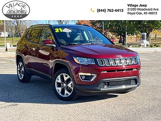 2021 Jeep Compass Limited Edition 3C4NJDCB6MT506416 in Royal Oak, MI 1