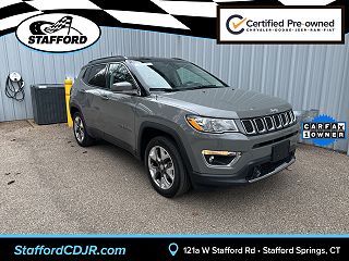 2021 Jeep Compass Limited Edition 3C4NJDCBXMT521999 in Stafford Springs, CT 1