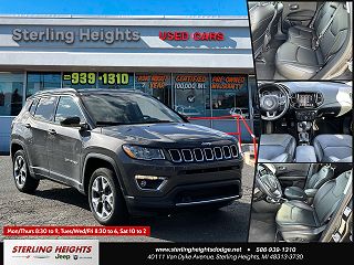 2021 Jeep Compass Limited Edition 3C4NJDCB6MT551047 in Sterling Heights, MI 1