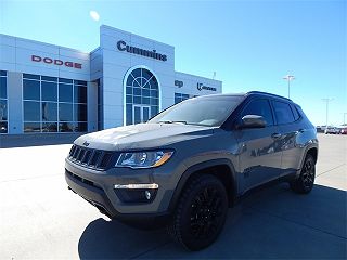 2021 Jeep Compass Sport 3C4NJDAB8MT605256 in Weatherford, OK