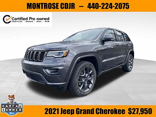 2021 Jeep Grand Cherokee 80th Anniversary 1C4RJFBG1MC500996 in Kingsville, OH 1