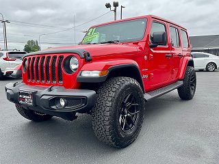 2021 Jeep Wrangler Sahara 1C4HJXEN7MW592965 in Burlington, WA 8