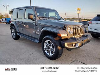 2021 Jeep Wrangler Sahara 1C4HJXEN6MW646014 in Fort Worth, TX 1