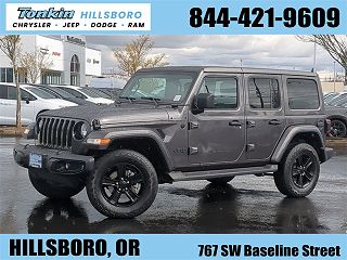 2021 Jeep Wrangler Sahara 1C4HJXENXMW566554 in Hillsboro, OR 1