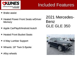 2021 Mercedes-Benz GLE 350 4JGFB4KB9MA458223 in Sycamore, IL 3