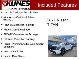 2021 Nissan Titan PRO-4X 1N6AA1ED7MN529681 in Sycamore, IL 2