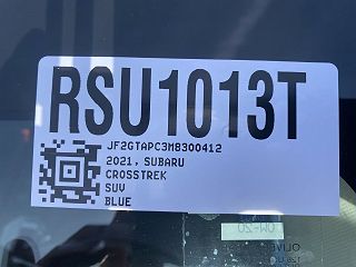 2021 Subaru Crosstrek Premium JF2GTAPC3M8300412 in Rutland, VT 42