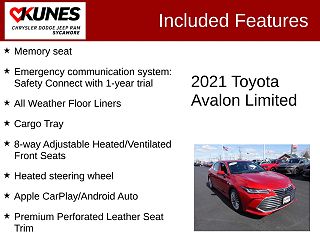 2021 Toyota Avalon Limited Edition 4T1NB1BBXMU001445 in Sycamore, IL 3
