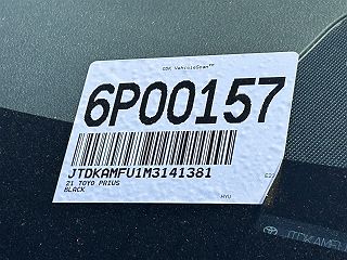 2021 Toyota Prius LE JTDKAMFU1M3141381 in Palmdale, CA 8