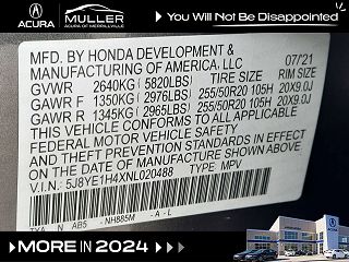 2022 Acura MDX Base 5J8YE1H4XNL020488 in Merrillville, IN 17