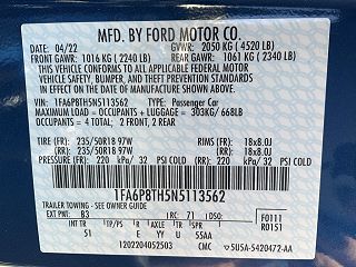 2022 Ford Mustang  1FA6P8TH5N5113562 in Buellton, CA 44
