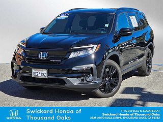 2022 Honda Pilot Black Edition 5FNYF6H74NB003725 in Westlake Village, CA 1