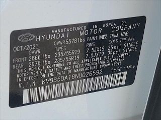 2022 Hyundai Santa Fe Limited Edition KM8S5DA18NU026592 in Union, NJ 35