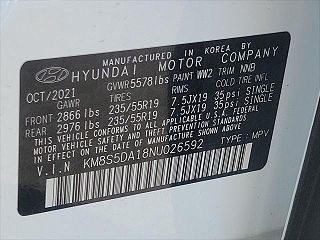 2022 Hyundai Santa Fe Limited Edition KM8S5DA18NU026592 in Union, NJ 72