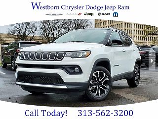 2022 Jeep Compass Limited Edition 3C4NJDCB8NT191569 in Dearborn, MI