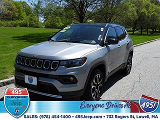 2022 Jeep Compass Limited Edition 3C4NJDCB4NT198969 in Lowell, MA