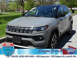 2022 Jeep Compass Limited Edition 3C4NJDCB0NT196863 in Lowell, MA 1