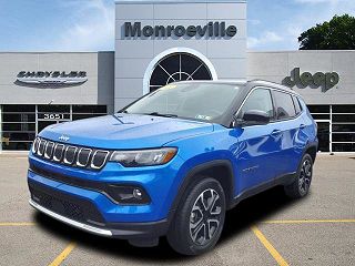 2022 Jeep Compass Limited Edition 3C4NJDCB0NT159859 in Monroeville, PA 1