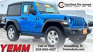 2022 Jeep Wrangler Sport 1C4HJXAG5NW271211 in Galesburg, IL 1