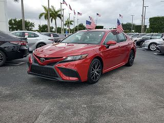 2022 Toyota Camry SE 4T1T11AK7NU015655 in Hialeah, FL 4