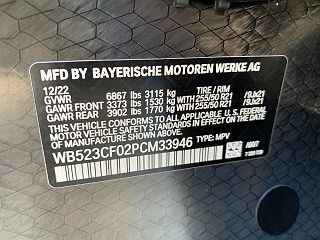 2023 BMW iX xDrive50 WB523CF02PCM33946 in Roanoke, VA 37
