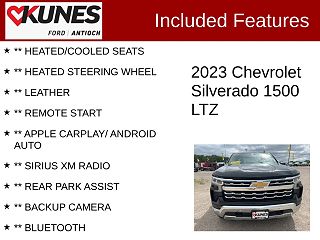 2023 Chevrolet Silverado 1500 LTZ 1GCUDGED7PZ113346 in Antioch, IL 2